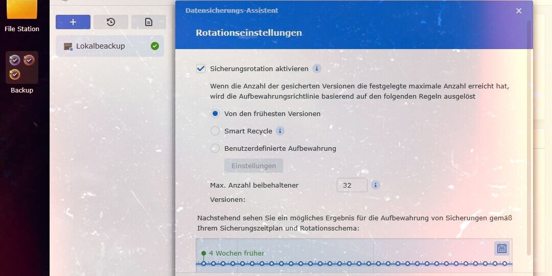 Synology: Datensicherung mit Hyper Backup