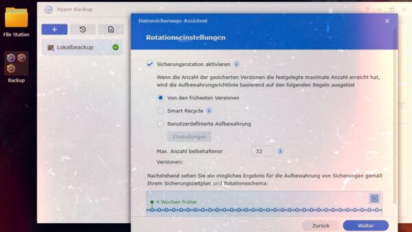 Synology: Datensicherung mit Hyper Backup