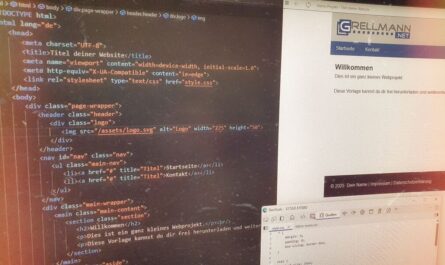 Vorschau - Website selber programmieren