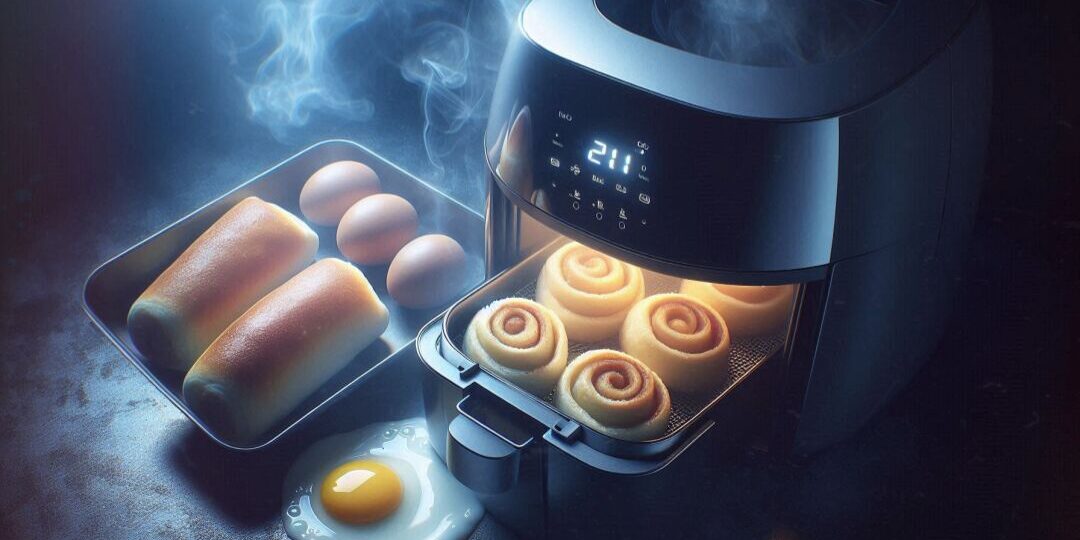 TIPP: Brötchen und Ei aus der Heißluftfritteuse