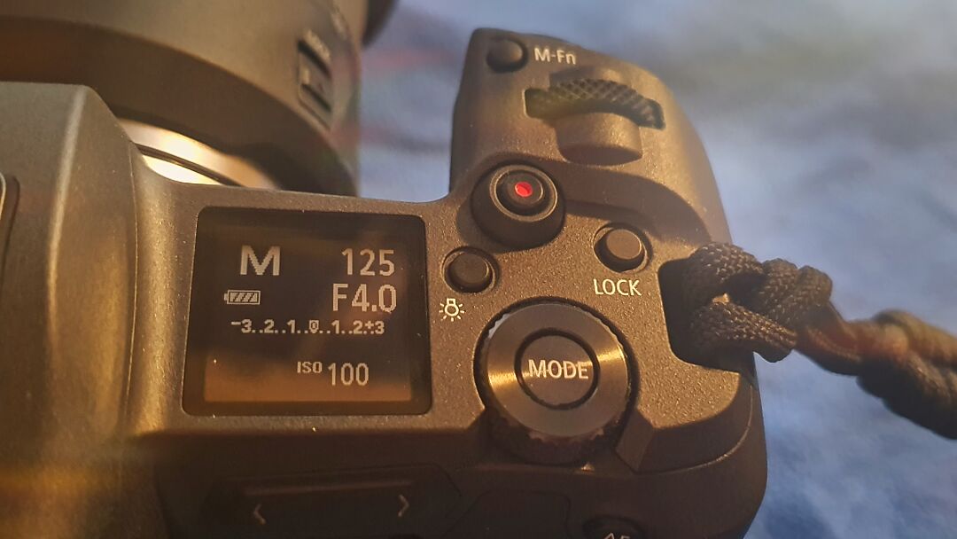 Schulterdisplay Canon EOS R