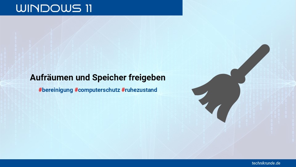 Aufräumen und Freigeben 2024