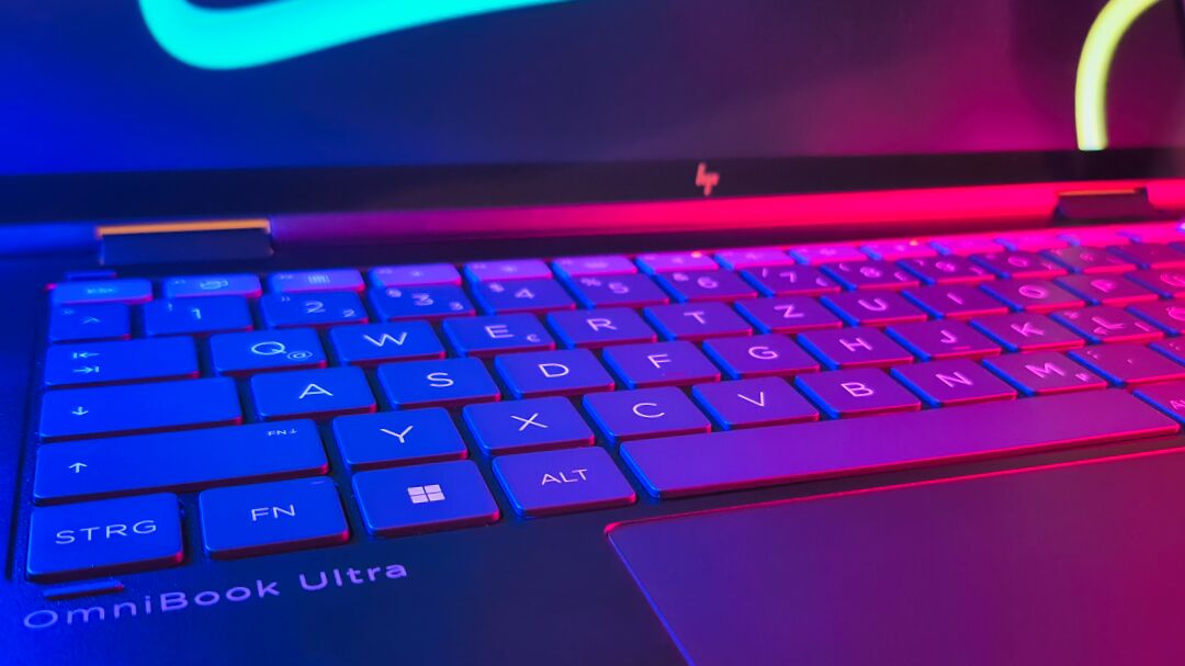 HP Omnibook Ultra Flip 14-fh0797ng: Praxischeck