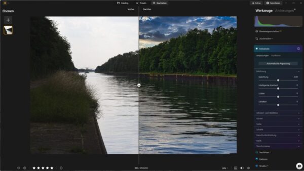 Am Mittellandkanal: Der Sonne entgegen 07/2013