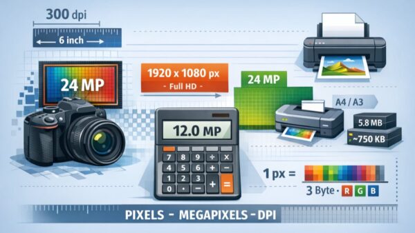 Bildauflösung und Megapixel richtig berechnen