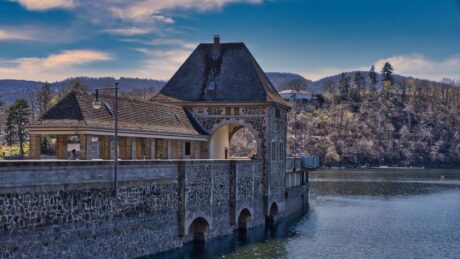 Edertal Sperrmauer See